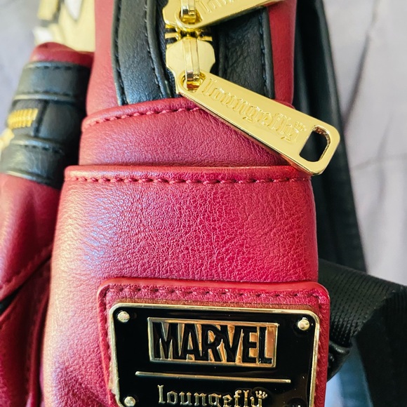 LOUNGEFLY MARVEL ironman backpack - Picture 3 of 7